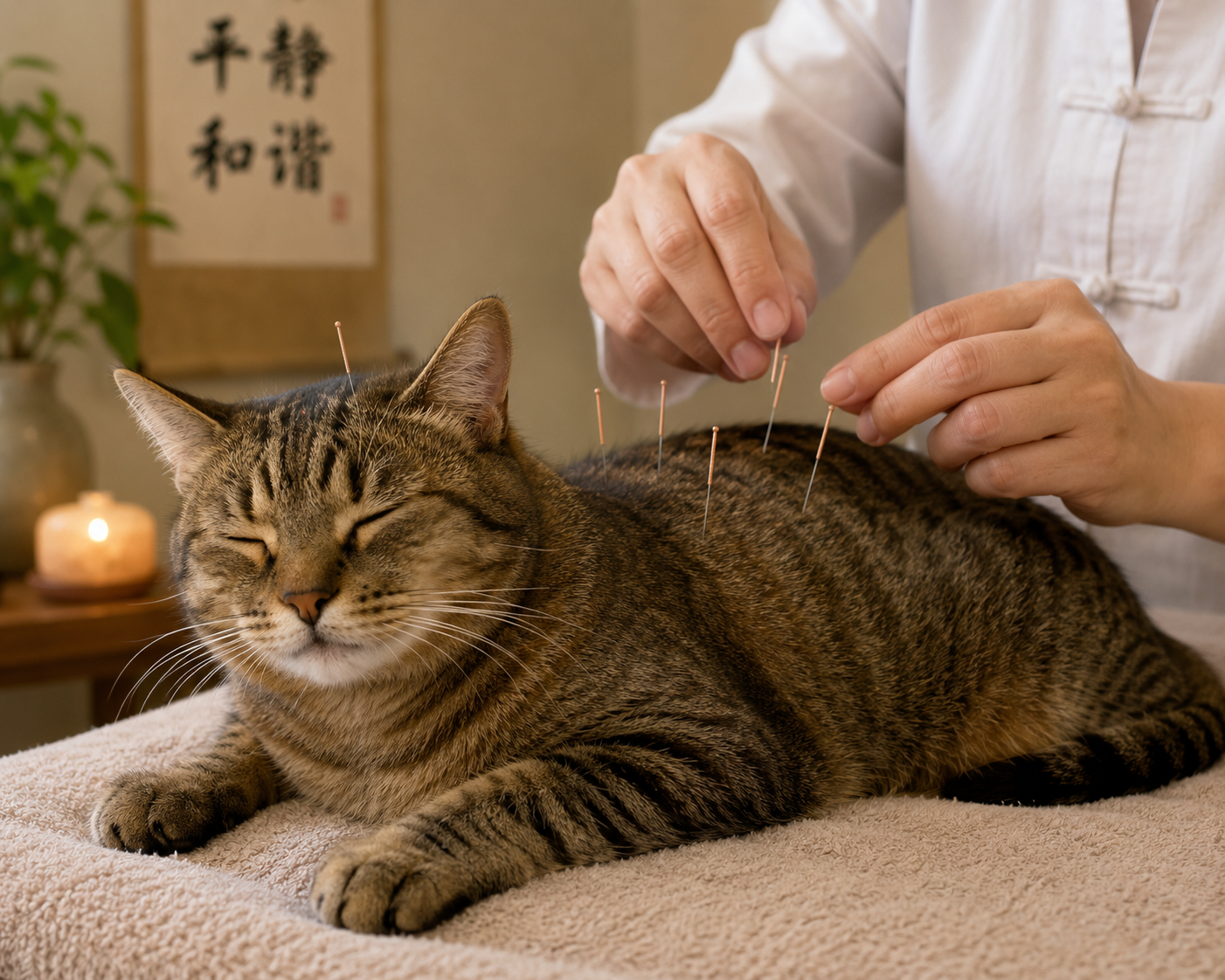 Acupunctuur bij je kat PetSecur
