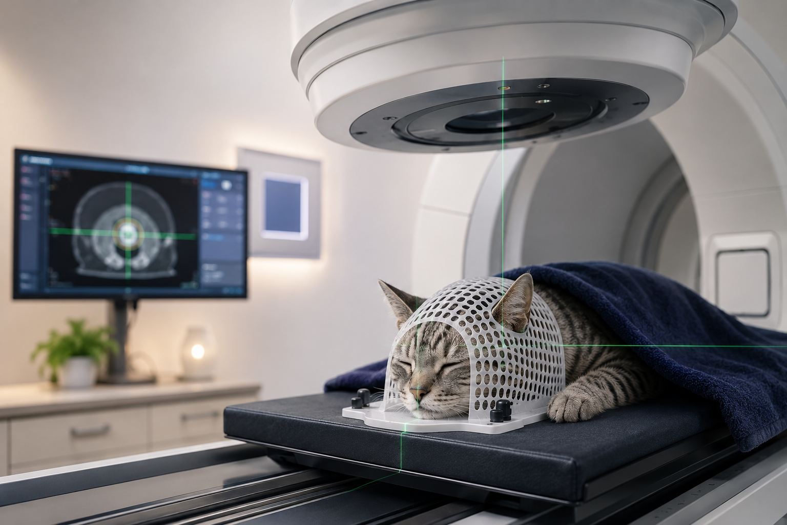 Bestraling bij katten: wanneer is radiotherapie een optie?