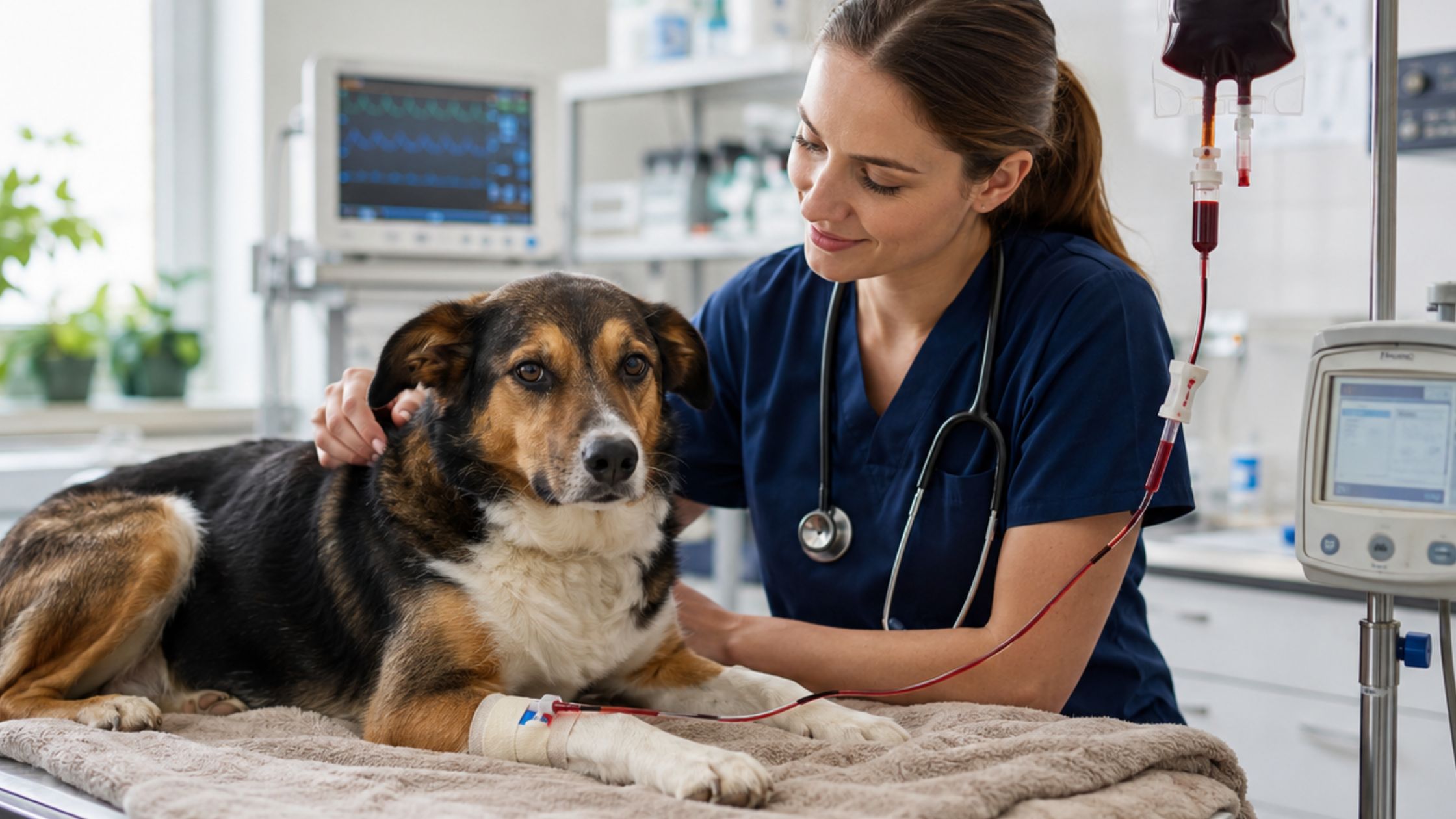 Bloedtransfusie bij je hond: wanneer is het nodig?